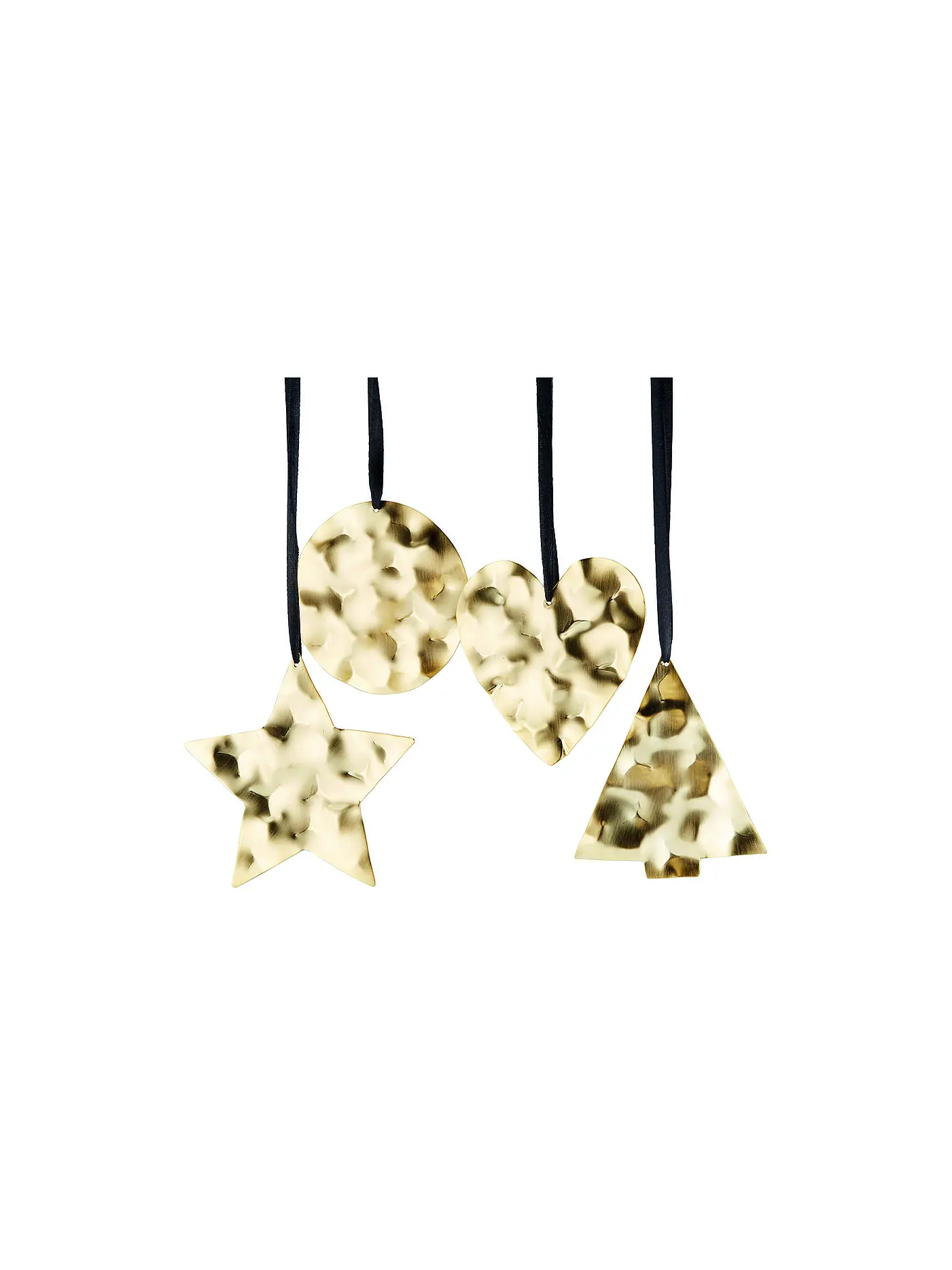 PHILIPPI | Weihnachtsanhänger AQUA Stern 10cm Gold | 